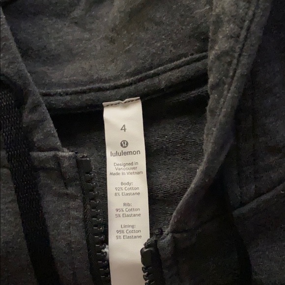 Lululemon oversized zip up - Picture 2 of 2